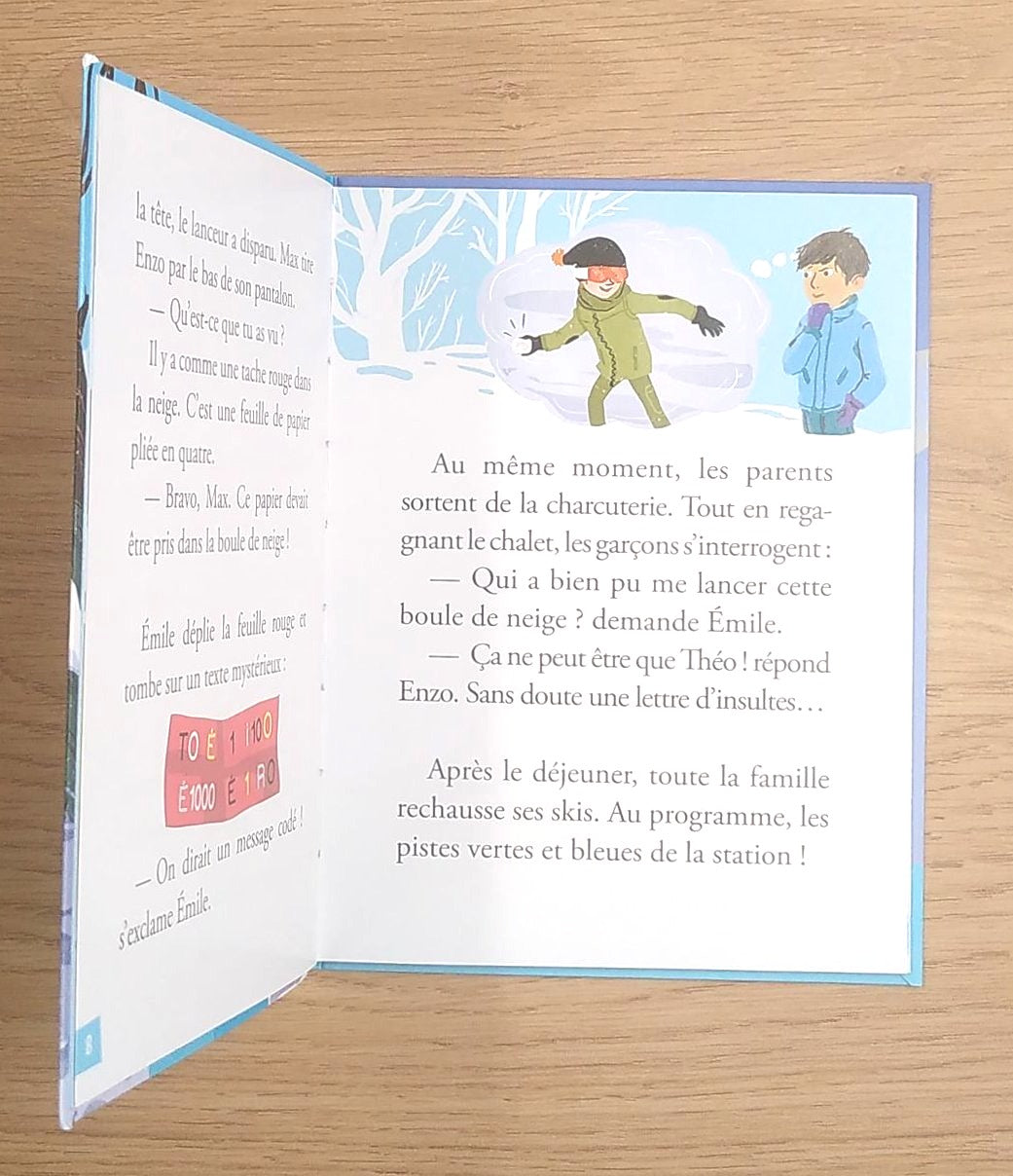 Mes premières enquêtes T3: Mystère et bonhomme de neige. Livres La family shop
