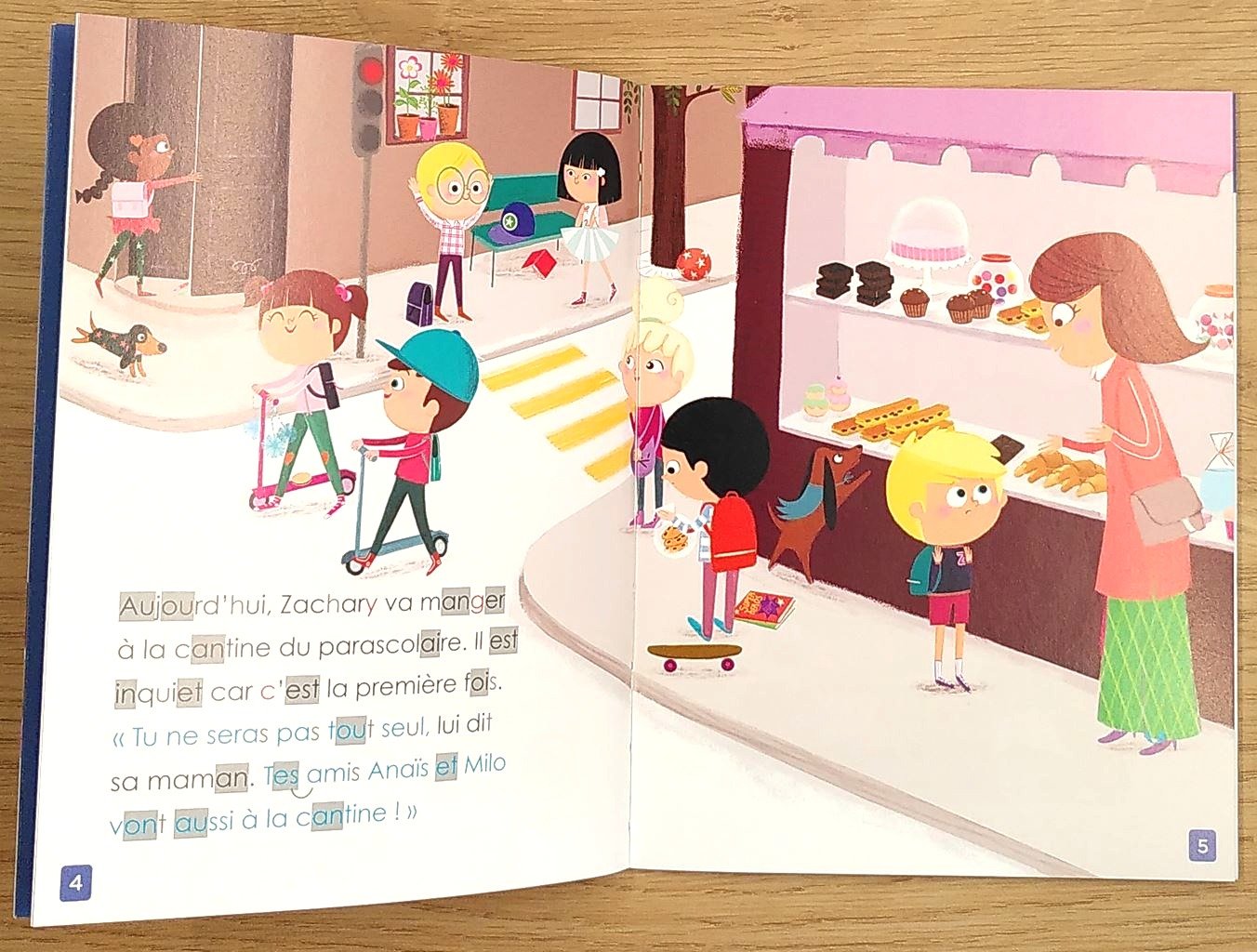 Moi je lis tout seul en milieu 3ème HarmoS: Le repas de midi Livres La family shop