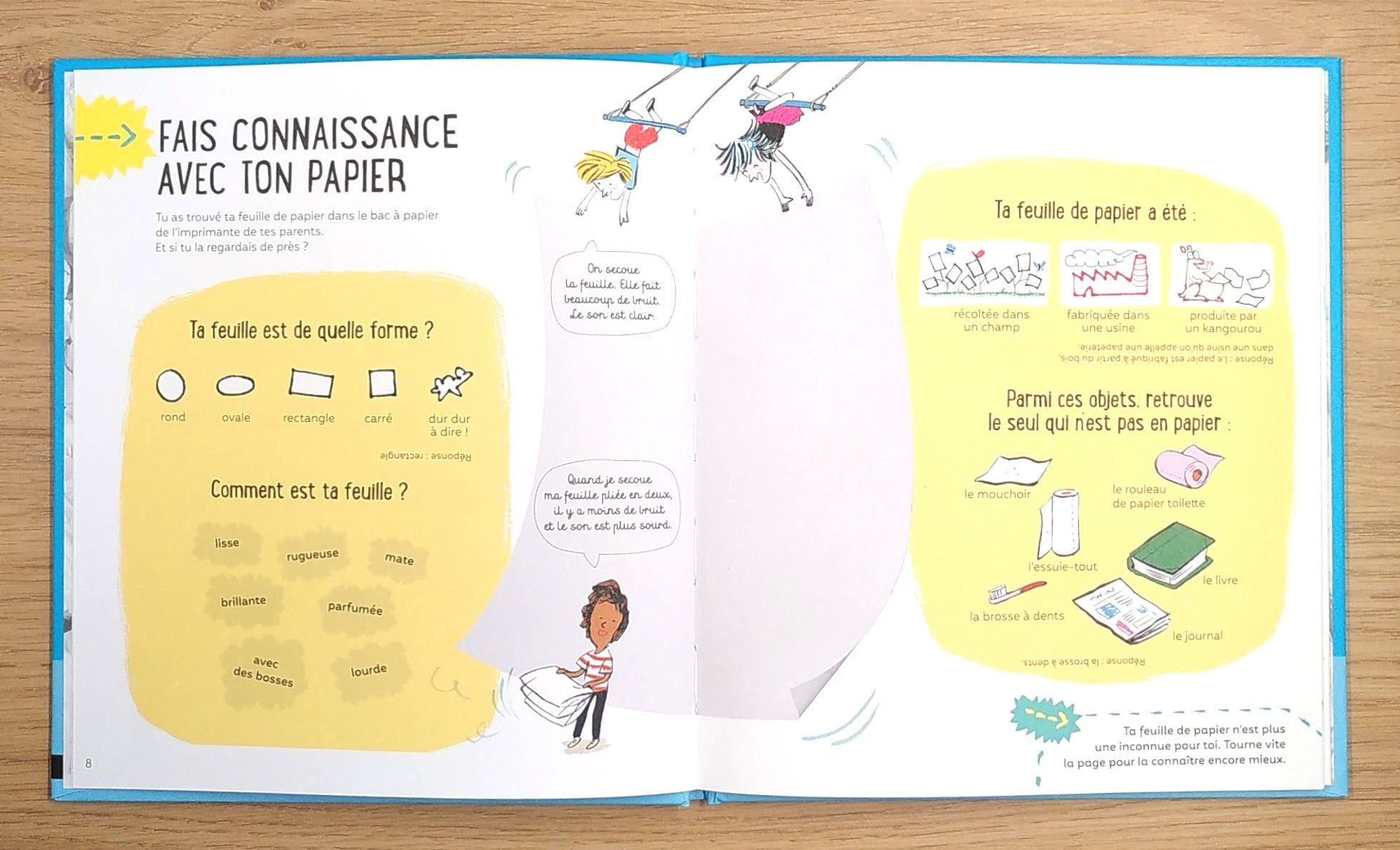 La Science est dans le papier - enfant dès 4 ans Livres La family shop