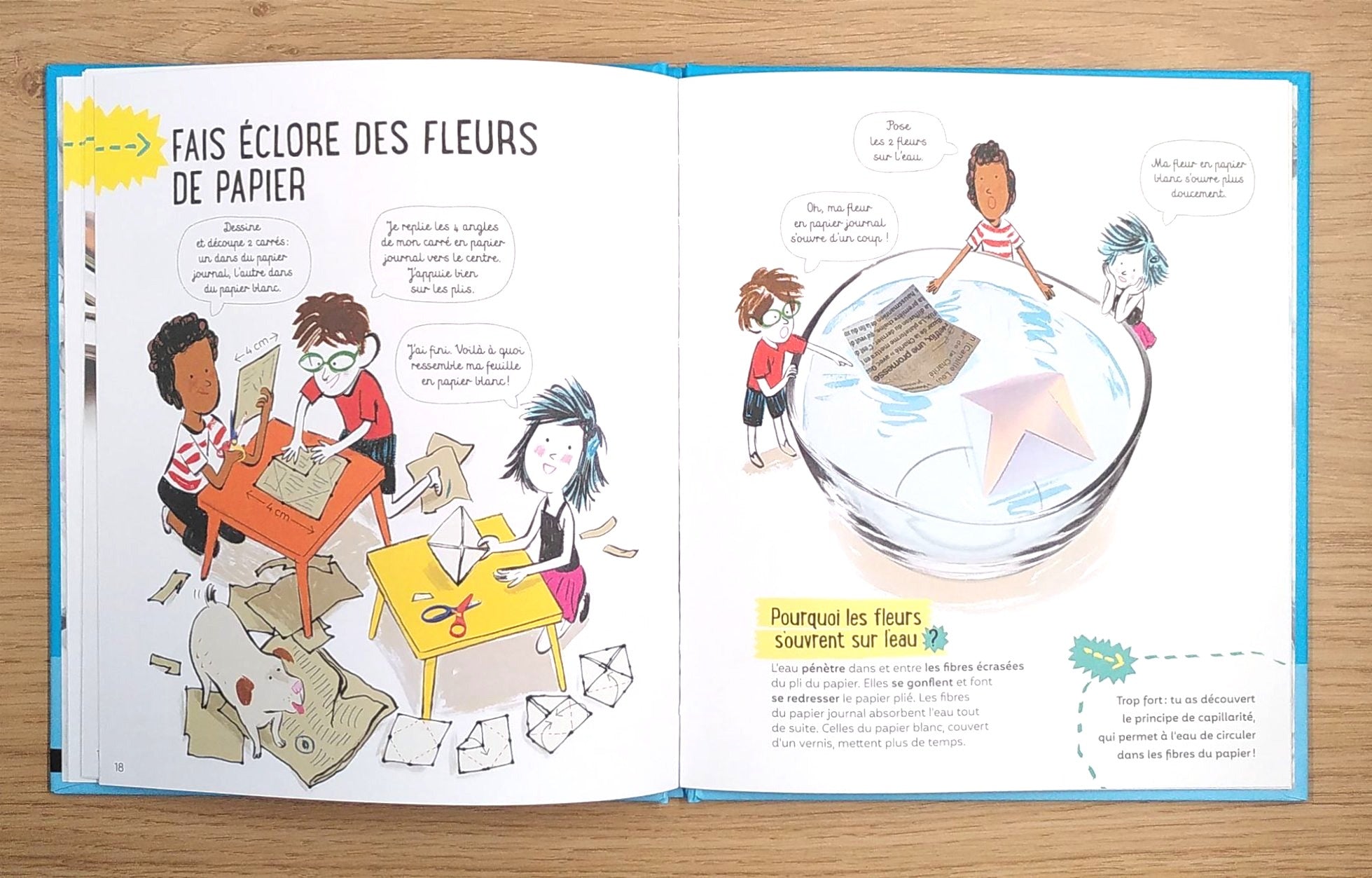 La Science est dans le papier - enfant dès 4 ans Livres La family shop