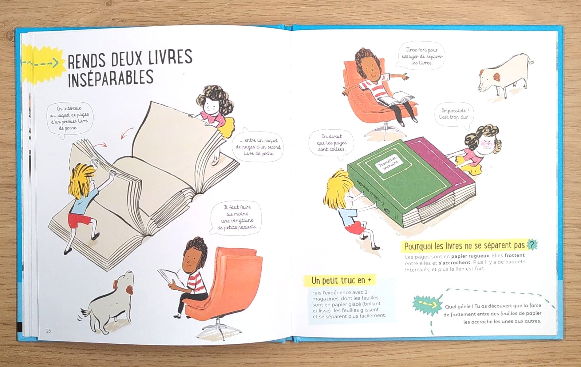 La Science est dans le papier - enfant dès 4 ans Livres La family shop