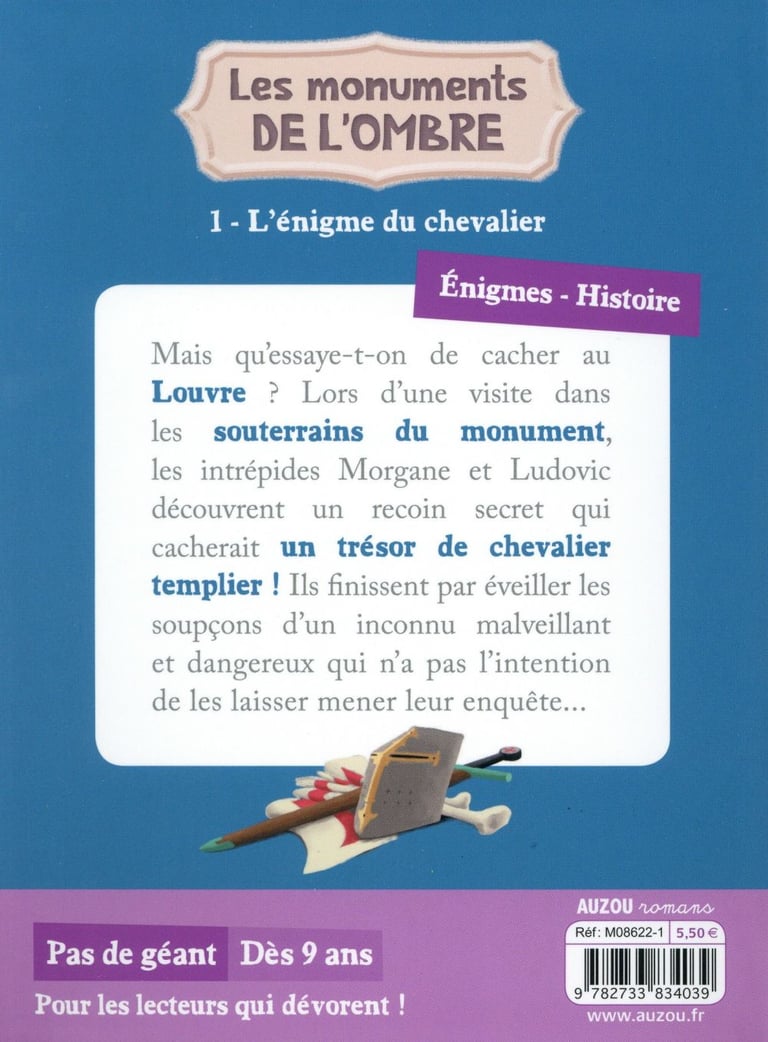 Les monuments de l'ombre T2: le labyrinthe du passé Livres OLF