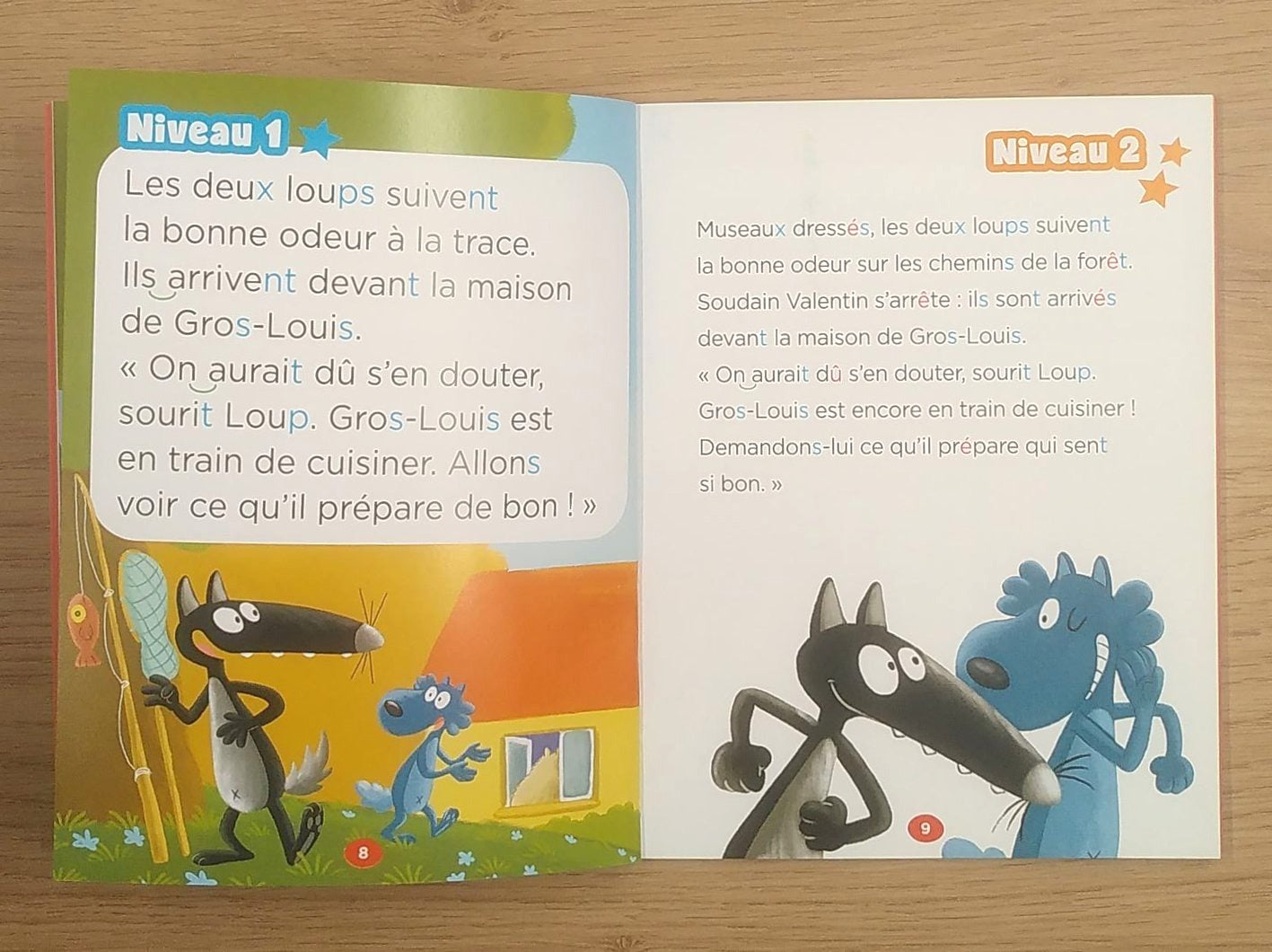 Loup en 3ème harmos :  Le fabuloup gâteau de Gros-Louis Livres La family shop