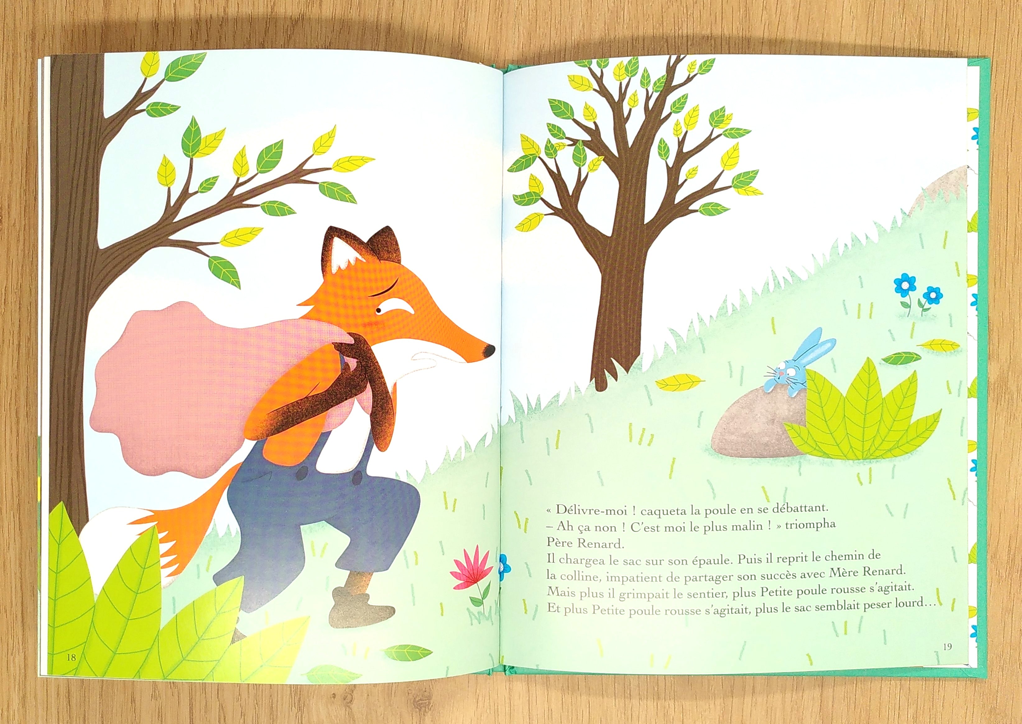 La petite poule rousse, conte pour enfant avec CD Livres Auzou - OLF