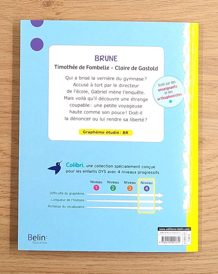 Brune. Dyslexie N4 - 5-6P Livres La family shop