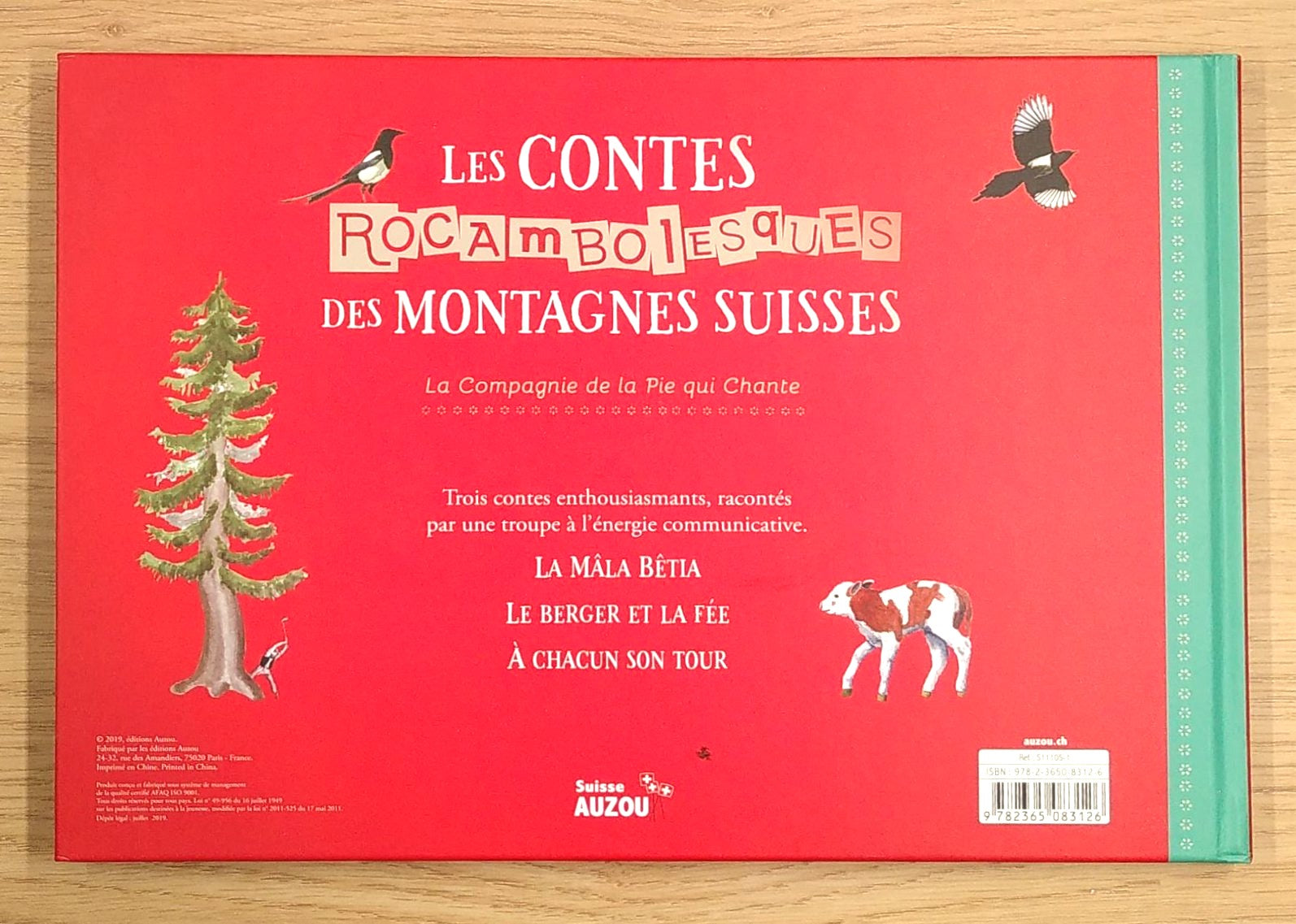 Contes rocambolesques des montagnes suisses - avec CD Livres La family shop