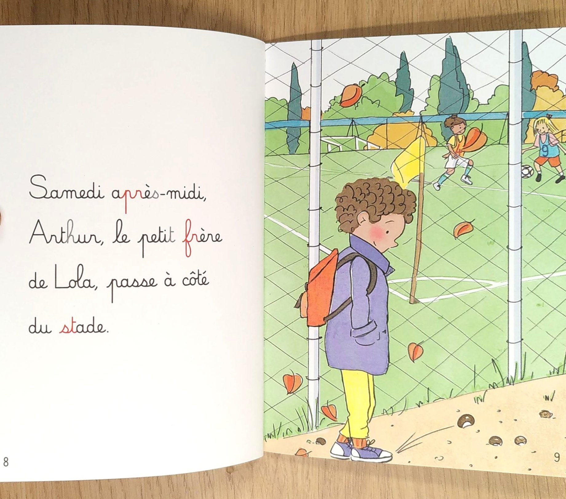 But - Mes premières lectures Montessori - Lettres en lié (cursive) - N2 Montessori & Steiner La family shop