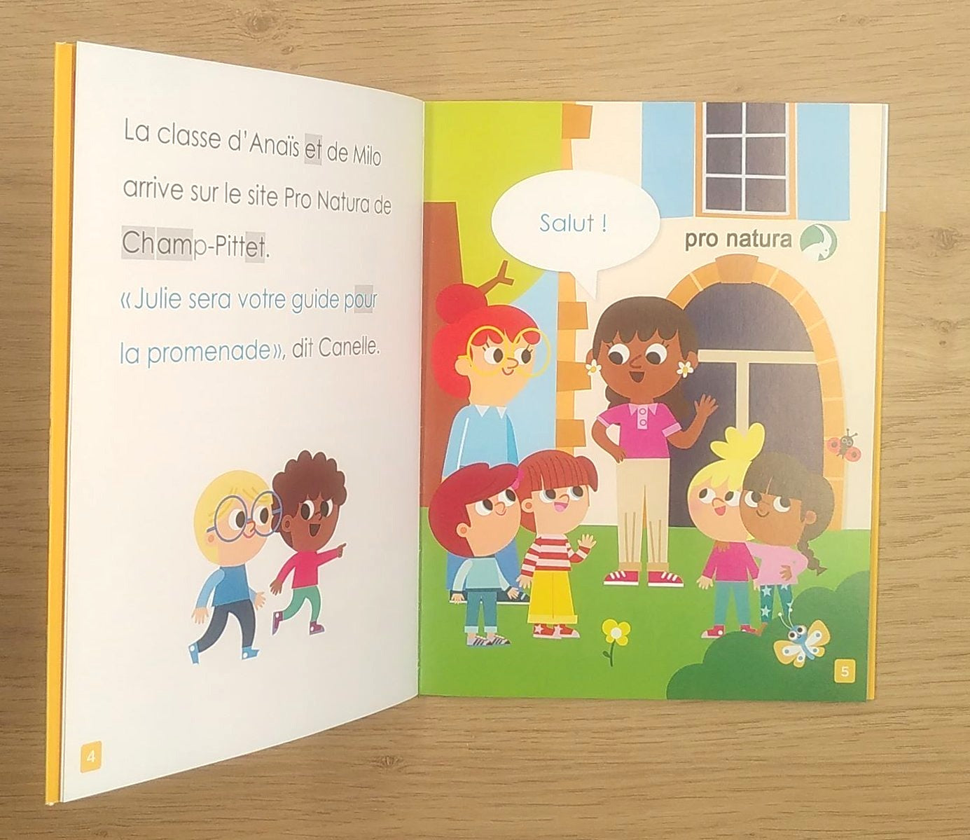 Moi je lis tout seul en début 3ème HarmoS: Balade nature à Champ-Pittet Livres La family shop