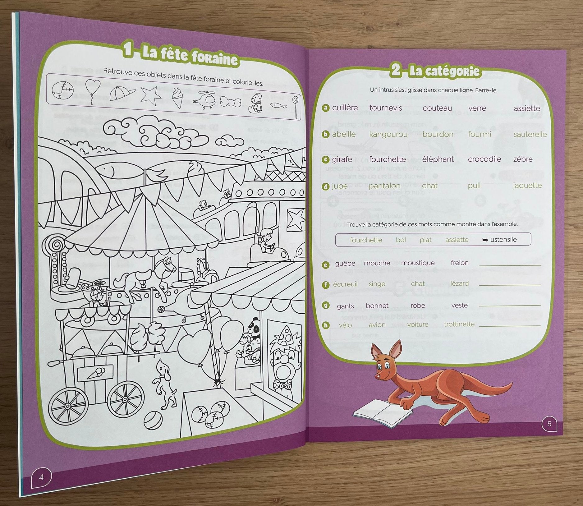 125 jeux avec Klorophile - 4P - 7 à 8 ans. Cahiers de jeux OLF