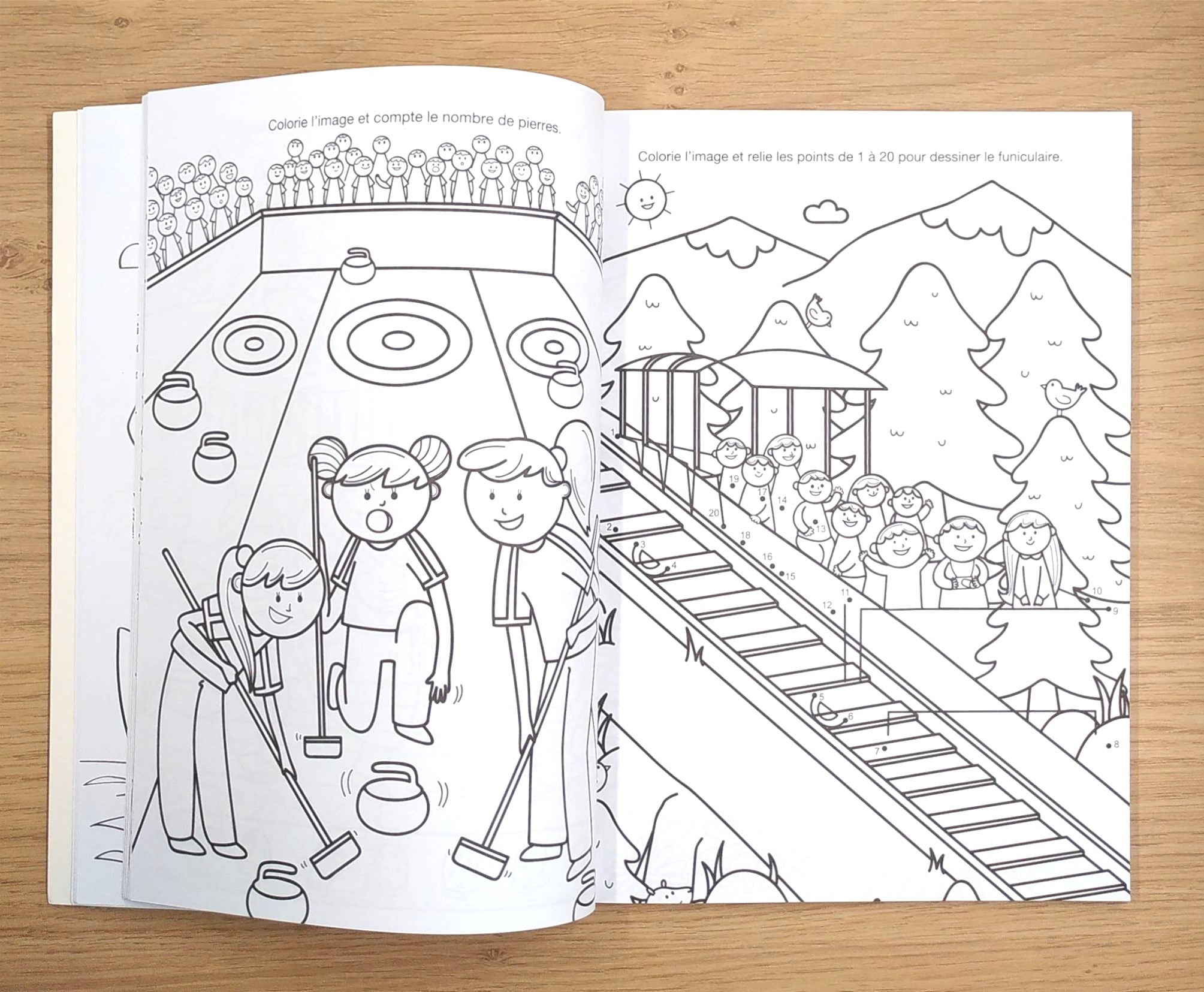 Mon grand cahier de coloriage et jeux sur la Suisse Cahiers de jeux Auzou - OLF