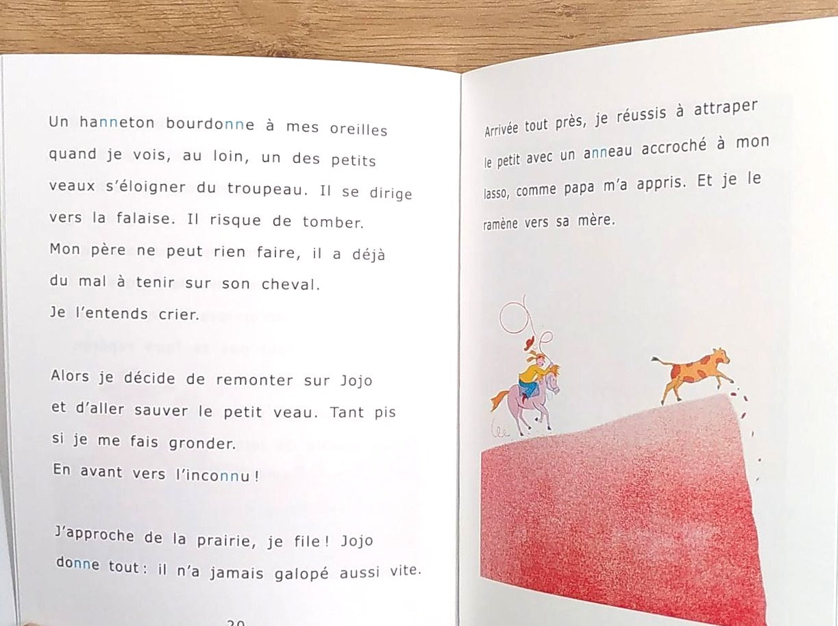 Aventures au ranch. Dyslexie N2 - 4-5P Livres La family shop