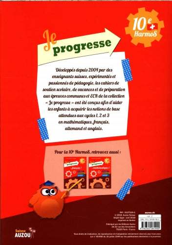 10P Harmos - Je progresse en allemand. Appuis scolaires OLF