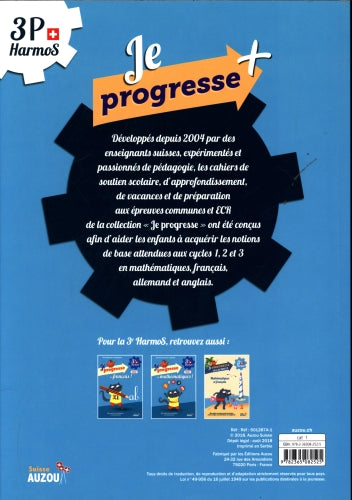 3ème Harmos - Mon cahier d'écriture Appuis scolaires La family shop