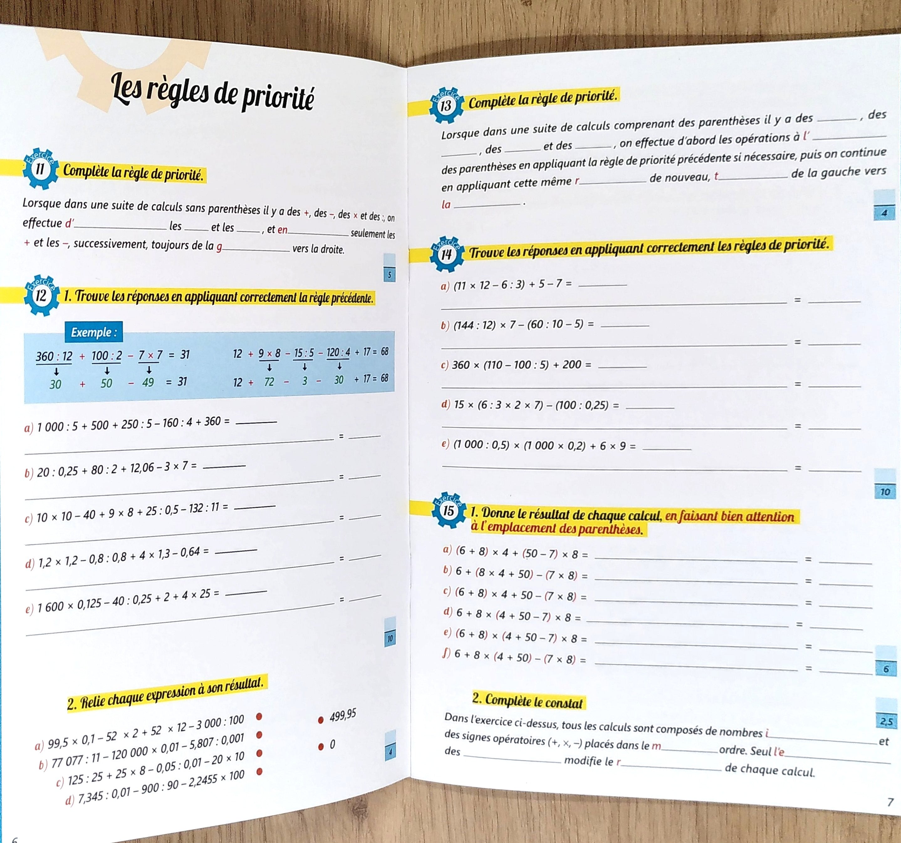 8ème HarmoS - Cahier de préparation aux épreuves communes de maths (ECR) Appuis scolaires La family shop