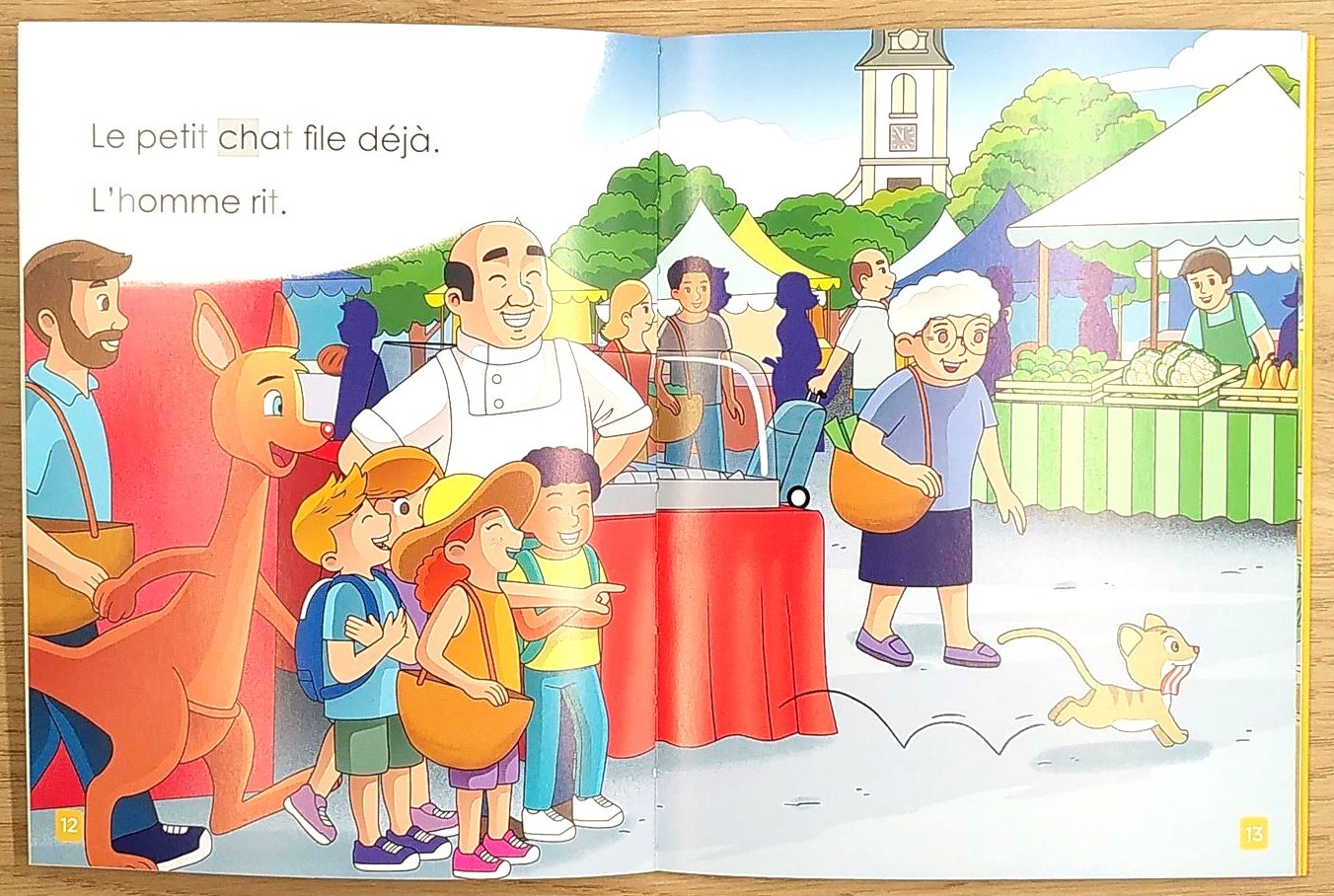 Moi je lis tout seul en début 3ème - Klorophile N1 : Le marché de Bulle Livres La family shop