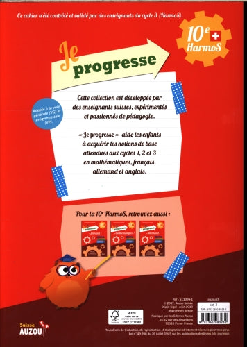 10ème harmoS - Je progresse en Anglais. Appuis scolaires OLF