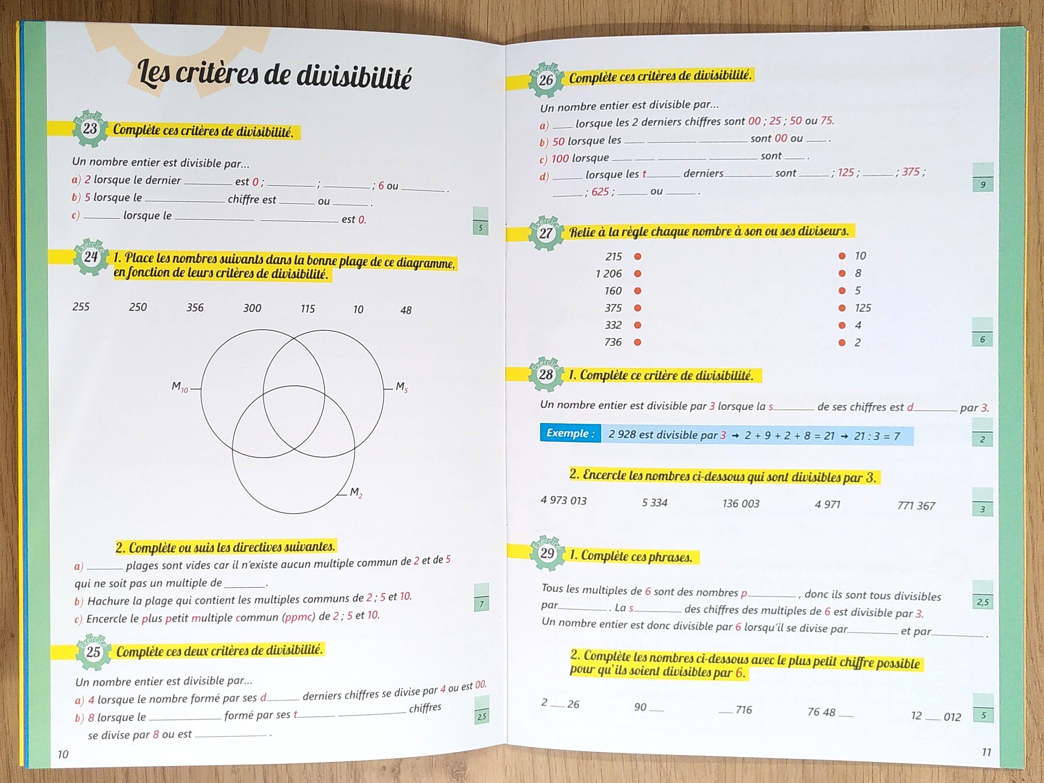 8ème HarmoS - Cahier de préparation aux épreuves communes de maths (ECR) Appuis scolaires La family shop