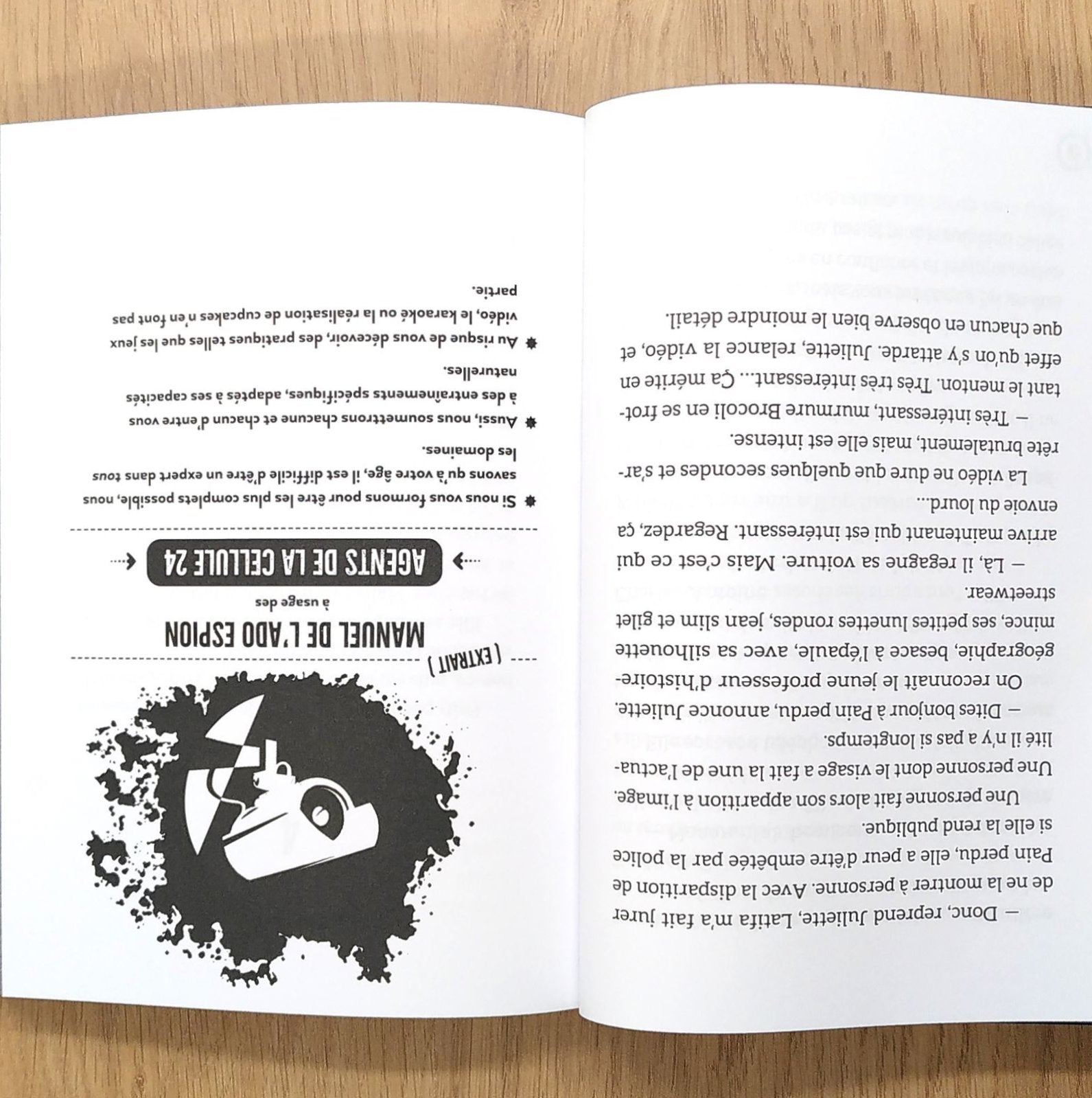 Cellule 24 Tome 1 : Collégien le jour, espion la nuit - Grand Format Livres OLF