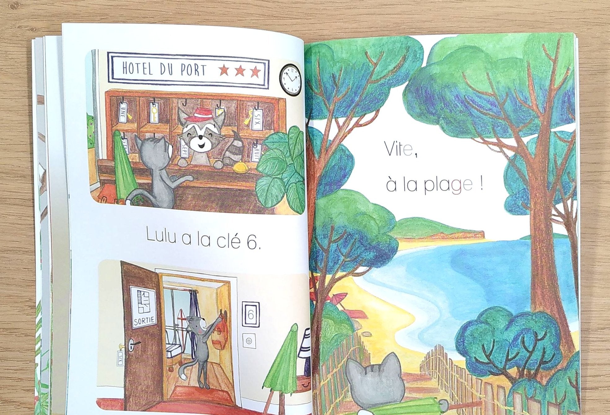 Petit Détective : Lulu va à la mer - N1: 2p et 3P Livres OLF