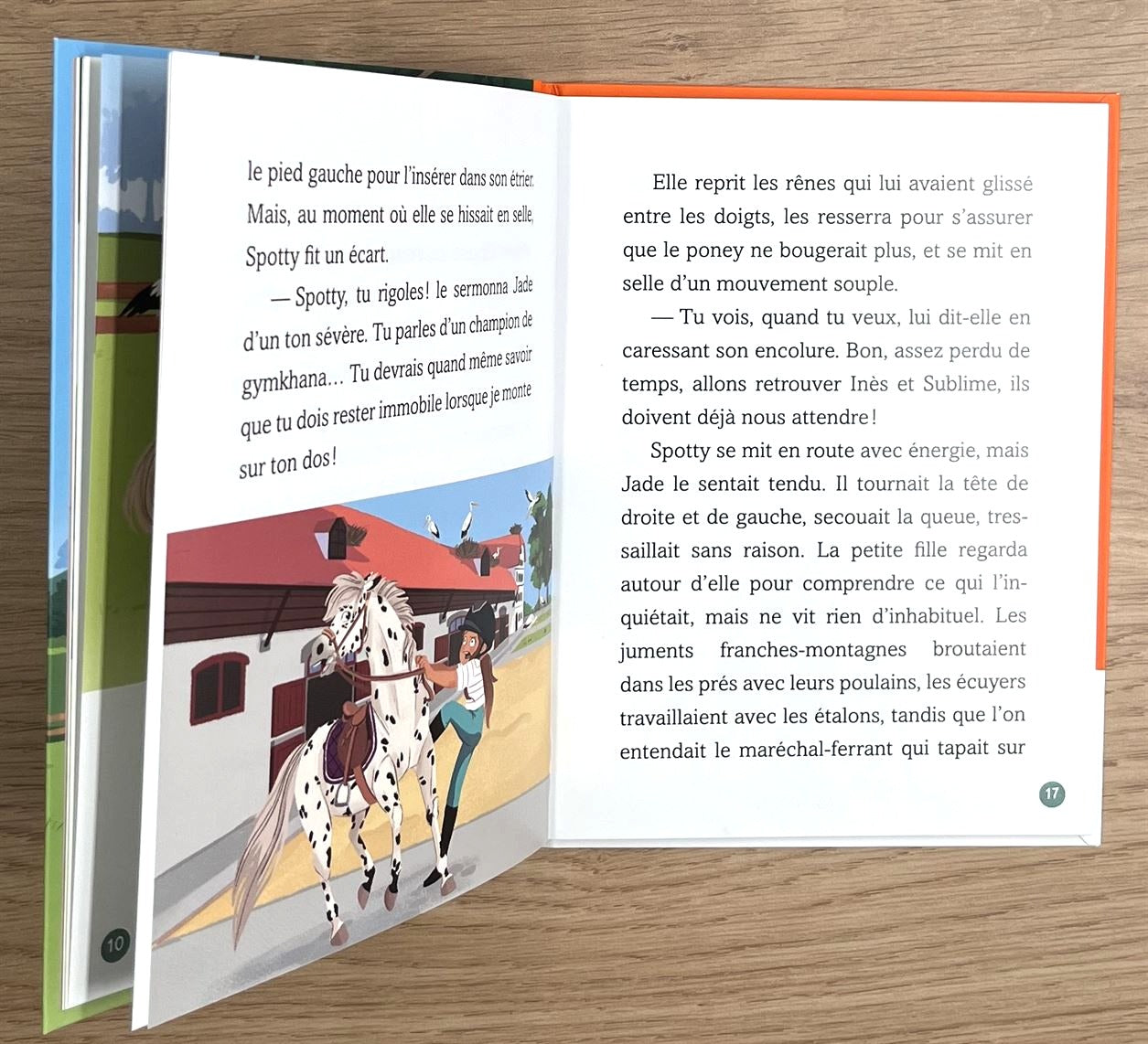 Les chevaux d'Avenches - T2: frayeur au haras Livres OLF