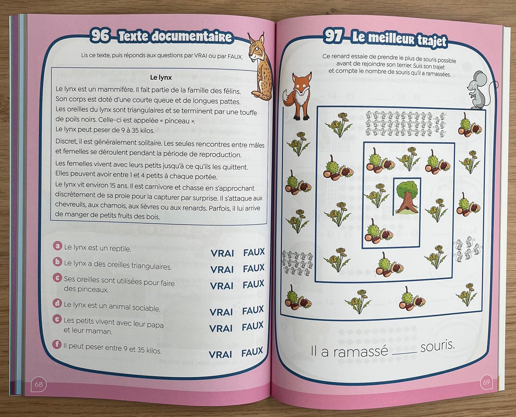 125 jeux avec Klorophile - 4P - 7 à 8 ans. Cahiers de jeux OLF