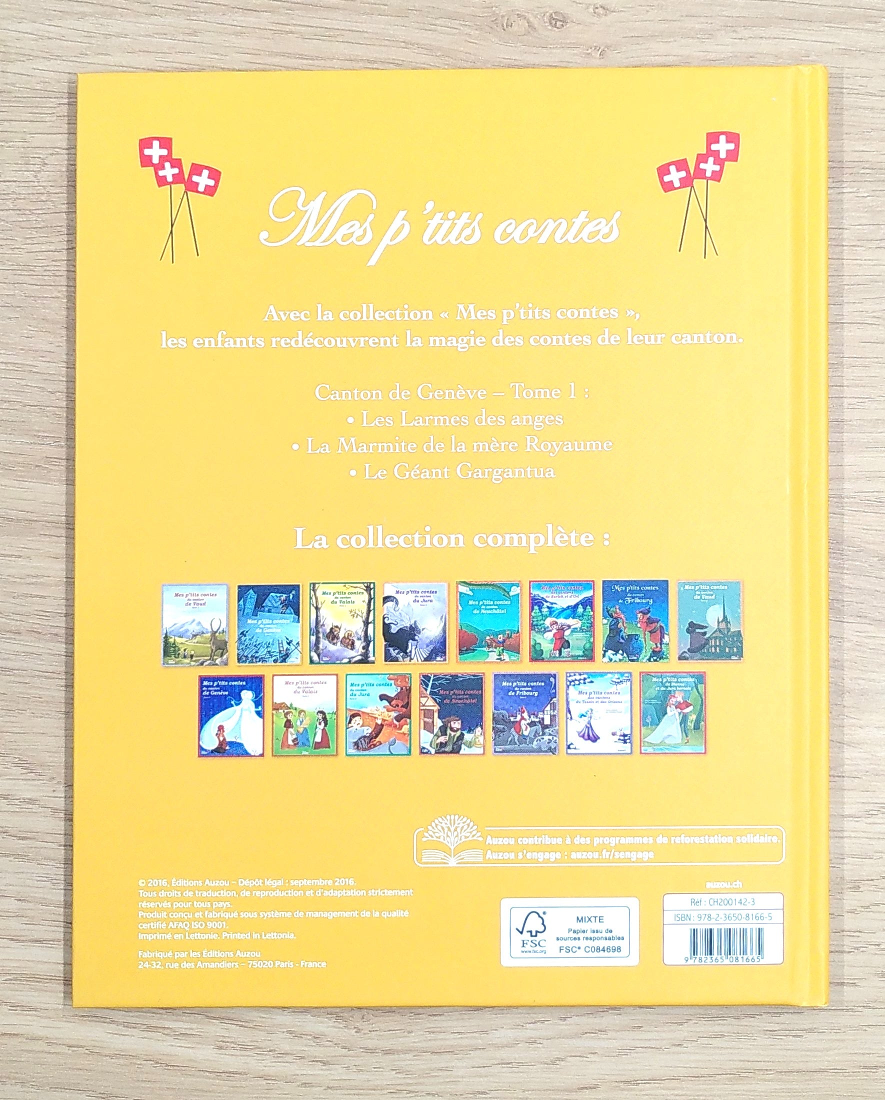 Mes p'tits contes du canton de Genève - Tome 1 Livres OLF
