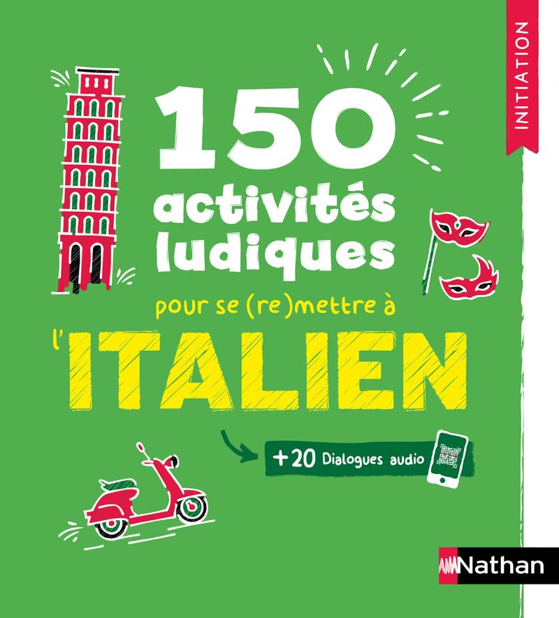 Cahier d'activités - 150 activités ludiques pour se (re)mettre à l'italien Cahiers de jeux OLF