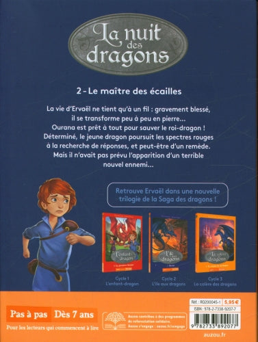 La nuit des dragons - T2 : le maître des écailles Livres Auzou - OLF