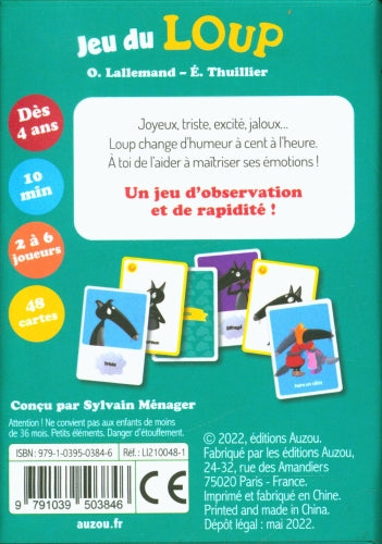 Jeu du Loup : Les Émotions Jeux & loisirs créatifs OLF