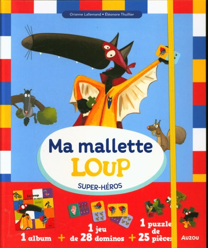 Ma Mallette Loup : Super-héros Jeux & loisirs créatifs La family shop