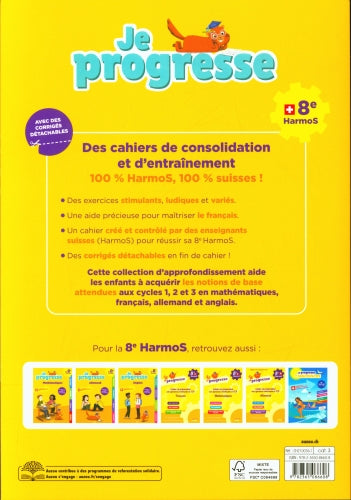 8ème HarmoS - Je progresse en français - Grammaire et orthographe Appuis scolaires La family shop