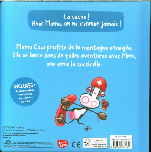 Mumu Cow À La Neige Livres OLF