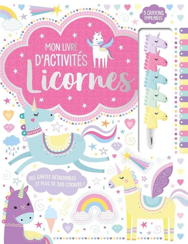 Licornes : Mon livre d'activité Cahiers de jeux OLF