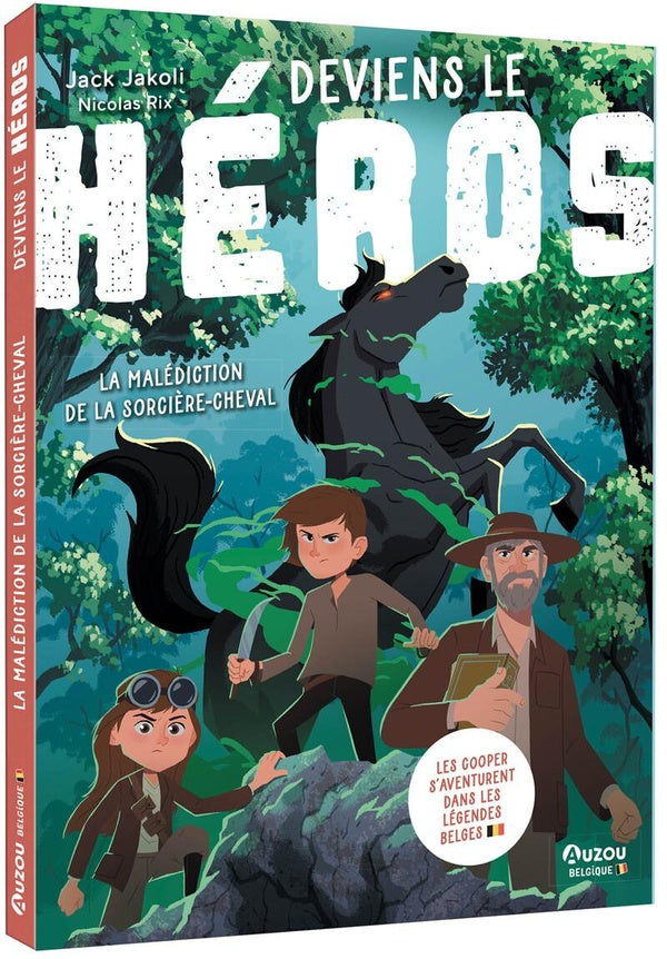 Deviens le héros - La malédiction de la sorcière-cheval Livres Auzou - OLF