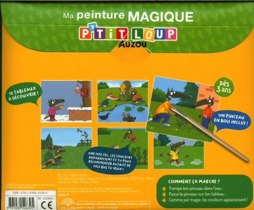 Ma Peinture Magique Avec P'tit Loup : La Nature Jeux & loisirs créatifs OLF