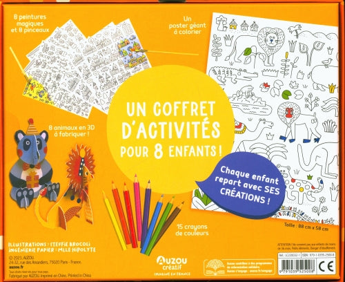 Mon Coffret D'anniversaire : Je Fête Mes 4 Ans ! Jeux & loisirs créatifs OLF