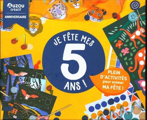 Mon Coffret D'anniversaire : Je Fête Mes 5 Ans ! Jeux & loisirs créatifs OLF