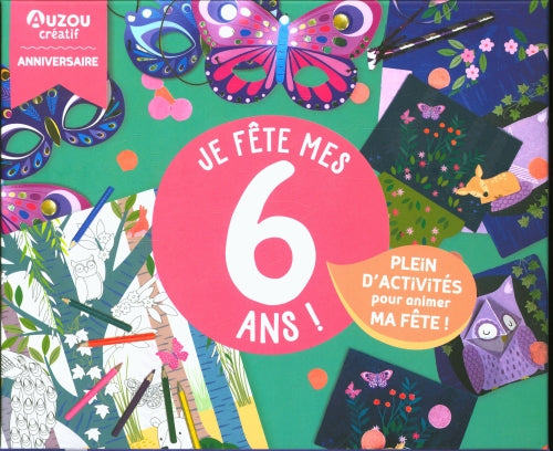 Mon Coffret D'anniversaire : Je Fête Mes 6 Ans ! Jeux & loisirs créatifs OLF