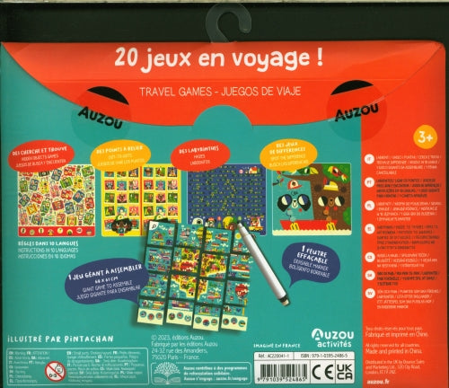 20 JEUX EN VOYAGE. Jeux & loisirs créatifs OLF