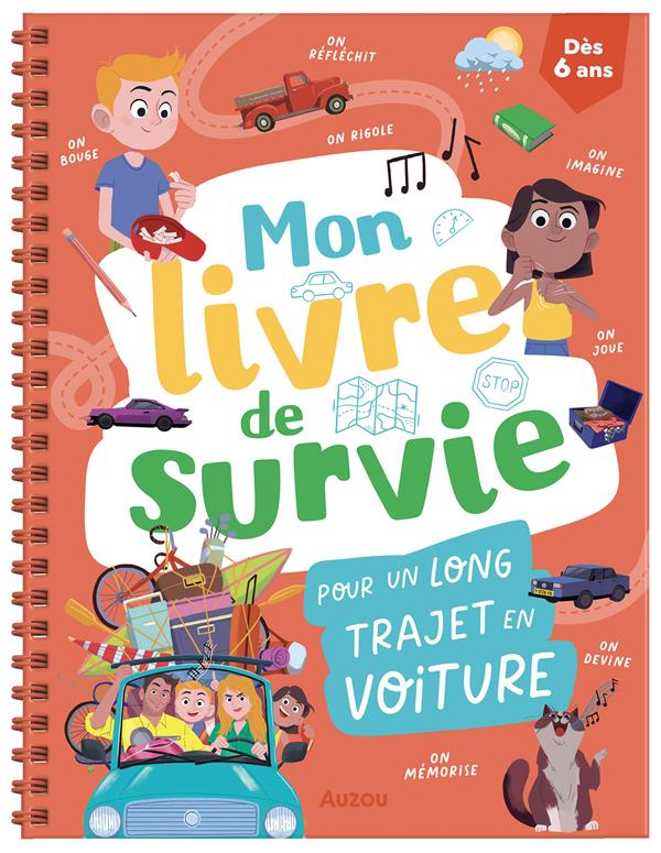 Mon Livre De Survie Pour Un Long Trajet En Voiture. Cahiers de jeux OLF