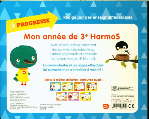 Mon année de 3e Harmos Appuis scolaires OLF