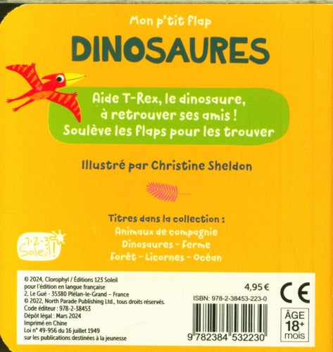Dinosaures : qui se cache dans la grotte ? Livres OLF