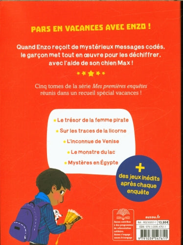 Mes premières enquêtes - En vacances : 5 histoires et des activités Cahiers de jeux OLF
