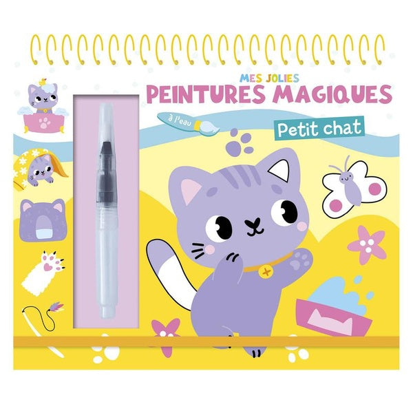 Mes jolies peintures magiques - Petit chat Livres OLF