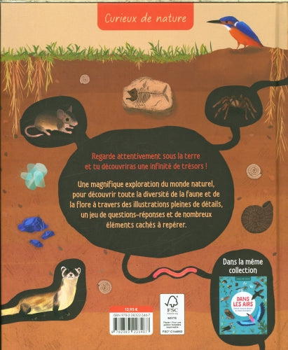 Curieux de nature - Sous la terre : cherche, trouve et découvre les trésors de la nature Livres OLF