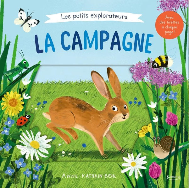 Les petits explorateurs - La campagne avec des tirettes Livres OLF