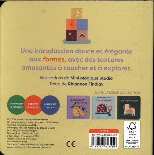 Touche et découvre - Les jouets à la découverte des formes Livres OLF