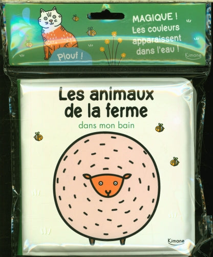 LIvre de bain : Les animaux de la ferme dans mon bain Livres OLF