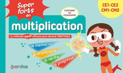 Super forts en multiplication - 4ème à 7ème harmos Cahiers de jeux OLF