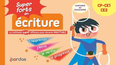 Super forts en écriture - 3ème à 5ème harmos Appuis scolaires, Cahiers de jeux OLF